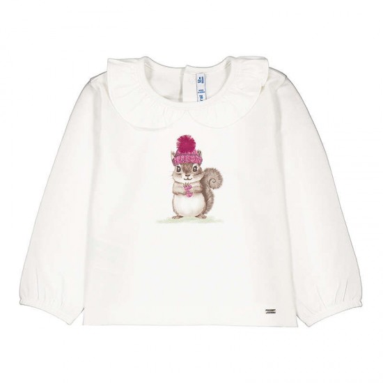 Mayoral Cream Top+ short set 
