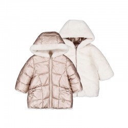 Mayoral Bronze fur reversible jacket Mayoral Bronze fur reversible jacket