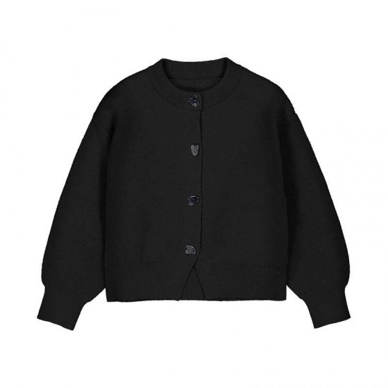 Mayoral Black knit cardigan 