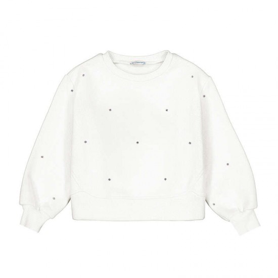 Mayoral Cream sweater + trouser set 