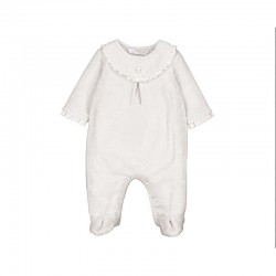 Mayoral Cream clouds babygrow 