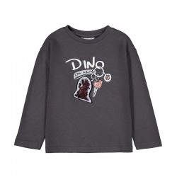 Mayoral Grey Dino long sleeved top Mayoral Grey Dino long sleeved top