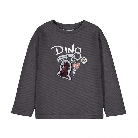 Mayoral Grey Dino long sleeved top 