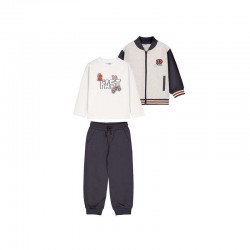Mayoral 3 piece zipper/top and jogger set Mayoral 3 piece zipper/top and jogger set