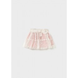 Mayoral Cream/Pink flower tutu skirt Mayoral Cream/Pink flower tutu skirt