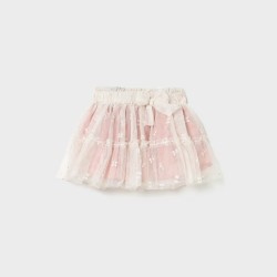 Mayoral Cream/Pink flower tutu skirt Mayoral Cream/Pink flower tutu skirt