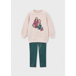 Mayoral Cream jumper + leggings Mayoral Cream jumper + leggings
