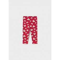 Mayoral Cream top with Red heart legging set Mayoral Cream top with Red heart legging set
