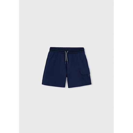 Mayoral Navy football top and short set 