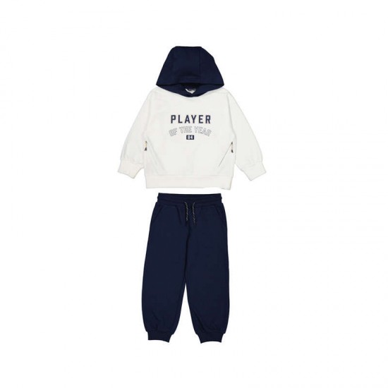 Mayoral Navy/White tracksuit set 