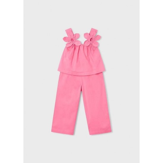 Mayoral Pink 2 piece trouser and top set 