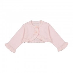 Mayoral pale Pink knit cardigan 