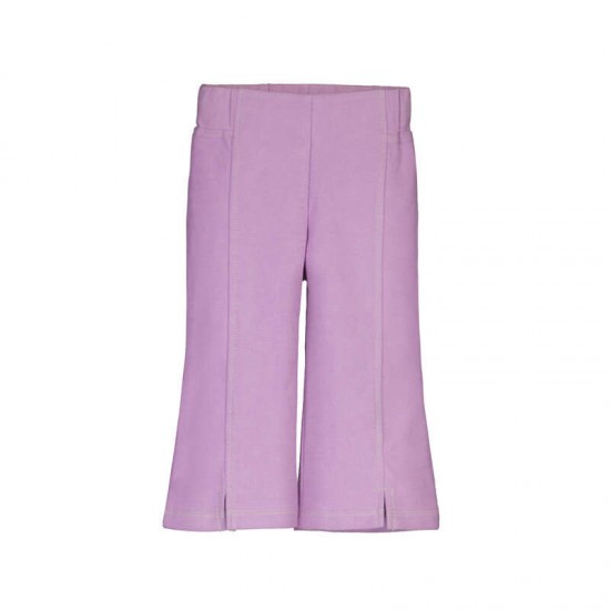 Mayoral Cream flower/bee t-shirt + Lilac flare trousers 