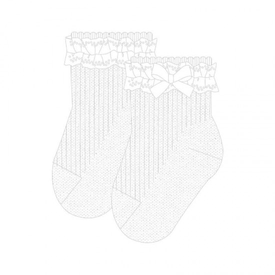 Mayoral White frilly socks 