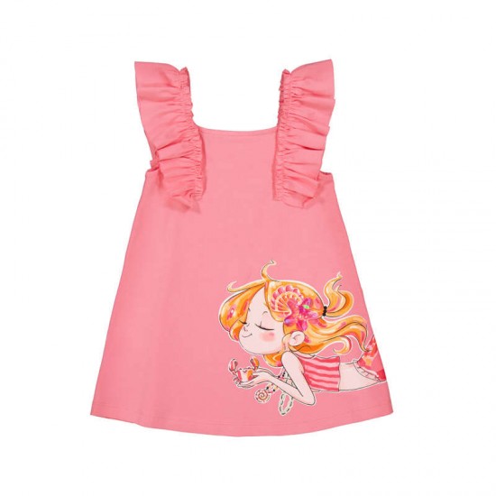 Mayoral Peach beach dress 