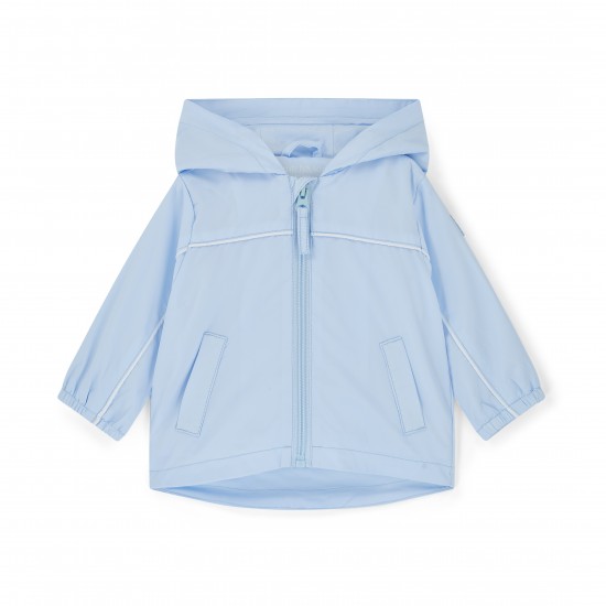 Mitch & Son Blue Noah hooded lightweight jacket