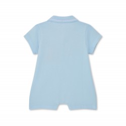 Mitch & Son Blue Nash polo romper 