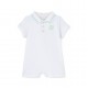 Mitch & Son White Nash polo romper 