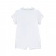 Mitch & Son White Nash polo romper 