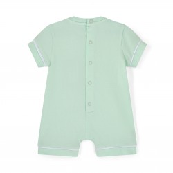 Mitch & Son Mint Nelson jersey romper 