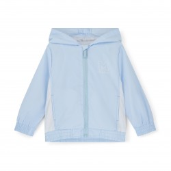 Mitch & Son Blue Oliver hooded jacket 