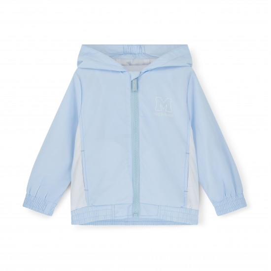Mitch & Son Blue Oliver hooded jacket 