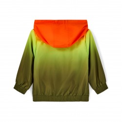 Mitch & Son Reign Bright Orange gradient print jacket 