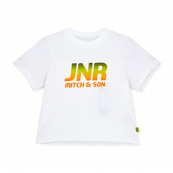 Mitch & Son Reid White t-shirt and swim short set 