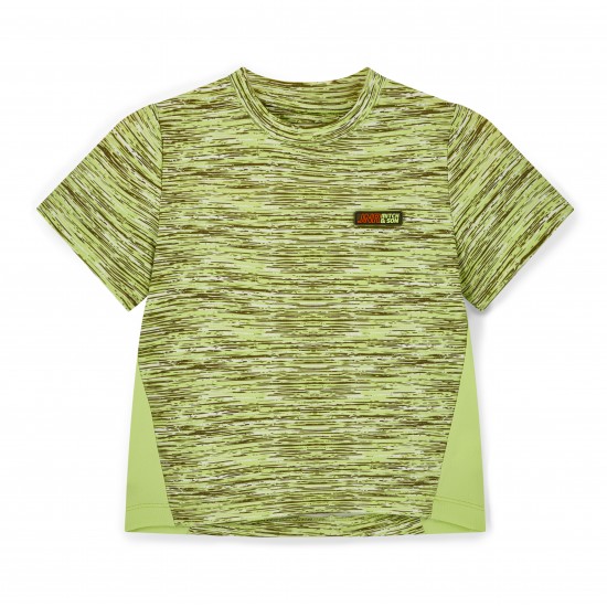 Mitch & Son Olive Green Rudy sports t-shirt and short set 