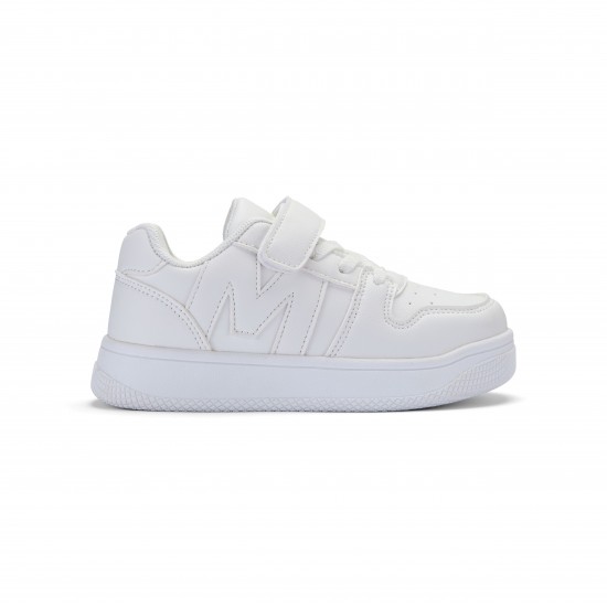 Mitch & Son White Large M velcro strap trainers 