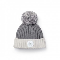 Mitch & Son Grey/Silver Sterling knitted hat 