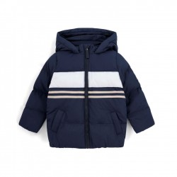 Mitch & Son Navy Samual hooded jacket 