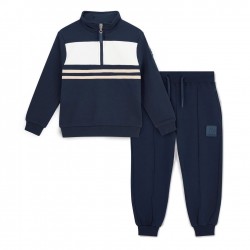Mitch & Son Navy Samson tracksuit 