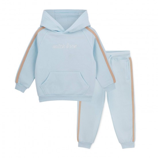 Mitch & Son Sky Blue Scott tracksuit 