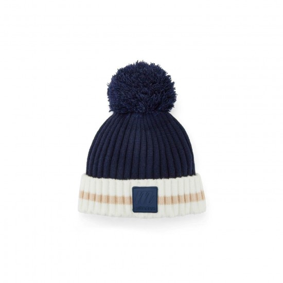 Mitch & Son Navy Sterling knitted hat 