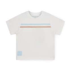 Mitch & Son White Sammy t-shirt 