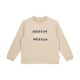 Mitch & Son Beige Sutton long sleeve top 