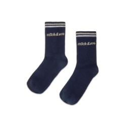 Mitch & Son Navy Stuart socks