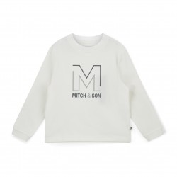Mitch & Son White Timothy long sleeved top 