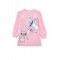 Monnalisa Pink Stitch sweater dress