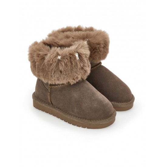 Monnalisa Brown ugg boots 