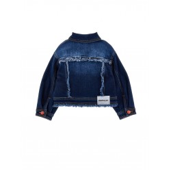 Monnalisa Hello Kitty denim short + jacket + top set 