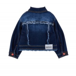 Monnalisa Hello Kitty denim short + jacket + top set 