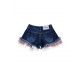 Monnalisa Hello Kitty denim short + jacket + top set 