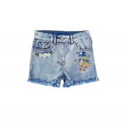 Monnalisa Tinkerbell demin short + jacket + top set 