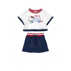 Monnalisa Hello Kitty sweater top and skirt set 