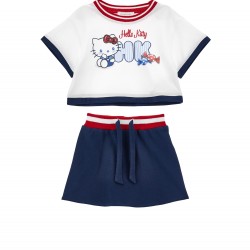 Monnalisa Hello Kitty sweater top and skirt set 