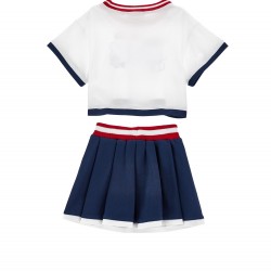 Monnalisa Hello Kitty sweater top and skirt set 