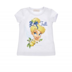 Monnalisa Tinkerbell demin short + jacket + top set 