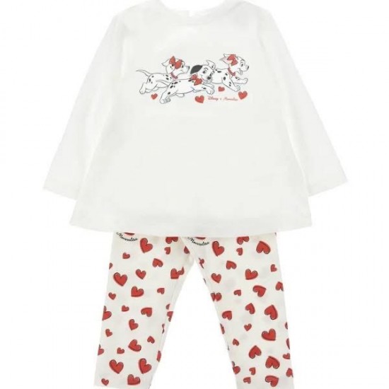 Monnalisa 101 Dalmations legging set 